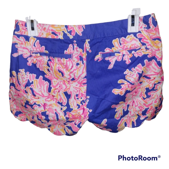Lilly Pulitzer multicolor size 0 It's electric the buttercup short - Picture 2 of 5